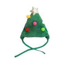 Fantasia De Natal Para Gato: Conjunto De Chapéu De Papai Noel, Bandana, Babador E Lenço Para Animais