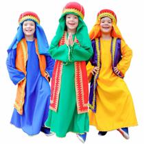 Fantasia de Natal Rei Mago Bebê Festa Religiosa