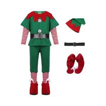 Fantasia De Papai Noel Para Meninos E Meninas, Traje Quente De Natal, Visual De Velho São Nicolau
