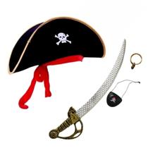 Fantasia De Pirata Espada Carnaval Festa Cosplay Halloween Adulto