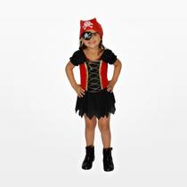 Fantasia de Pirata Infantil Feminino