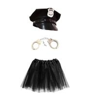 Fantasia de Policial Feminina - 3 Peças Fantasia de Policial Feminina - 3 Peças