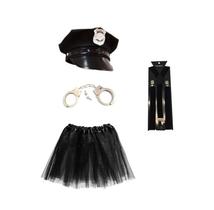 Fantasia de Policial Feminina - 4 Peças Fantasia de Policial Feminina - 4 Peças