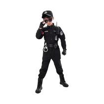 Fantasia De Policial Infantil 2024, Roupa Engraçada De Cosplay De Policial Para Meninos E Meninas,