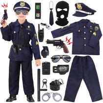 Fantasia de Policial Skirfy para Crianças - Uniforme e Acessórios