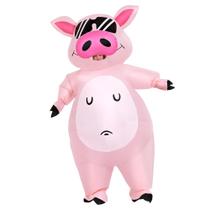Fantasia de porco inflável KOOY para festa de Halloween para adultos Fantasia de porco inflável KOOY para festa de Halloween para adultos