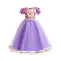 Fantasia De Princesa a Bela E a Fera Para Meninas, Vestido De Festa Deluxe, Robe De Natal