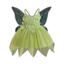 Fantasia De Princesa Elfa Para Meninas, Vestido De Carnaval Infantil Para Aniversário, Halloween E Fantasia De Princesa Elfa Para Meninas, Vestido De Carnaval Infantil Para Aniversário, Halloween E