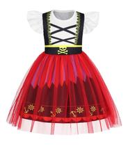 Fantasia de princesa HenzWorld Pirate Vestido para meninas tamanho 7-8