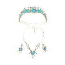 Fantasia De Princesa Jasmine Para Meninas, Vestido Da Lâmpada Mágica De Aladdin Para Halloween E