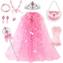 Fantasia de princesa kidzkube Princess Age 4-6 com acessórios