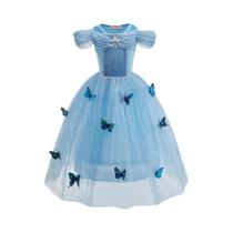 Fantasia De Princesa Para Crianças Com Decoração De Borboleta Para Atividades Escolares, Halloween E