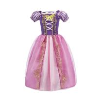 Fantasia De Princesa Para Menina Rapunzel Bela Adormecida Belle Sofia Vestido Para Festa De