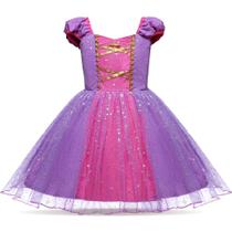 Fantasia de princesa Vestido Daisy Fancy Tulle Dress para menina