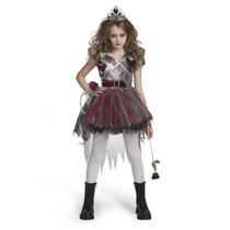 Fantasia de Rainha do Baile Zumbi para Meninas - Spooktacular Creations