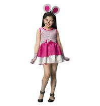 Fantasia de Rato Infantil Feminina Com Orelhinhas Fantasia de Rato Infantil Feminina Com Orelhinhas