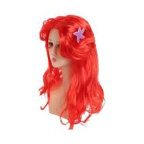 Fantasia de Sereia Ariel para Meninas - Vestido para Festa de Halloween e Carnaval