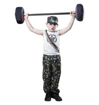 Fantasia de Soldado Infantil Militar Camuflado Com Quepe Fantasia de Soldado Infantil Militar Camuflado Com Quepe