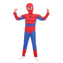 Fantasia De Super-Herói Peter Parker Para Crianças Com Peito Musculoso Para Festa De Ano Novo E