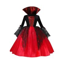 Fantasia De Vampiro Para Crianças, Vestido Gótico De Noiva Fantasma Para Meninas, Trajes De
