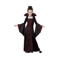Fantasia De Vampiro Para Meninas, Vestido Longo Tutu, Traje Gótico De Carnaval Para Crianças Com