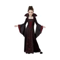 Fantasia De Vampiro Para Meninas, Vestido Longo Tutu, Traje Gótico De Carnaval Para Crianças Com