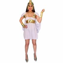 Fantasia Deusa Grega Curta Adulto Feminina Fantasia Deusa Grega Curta Adulto Feminina