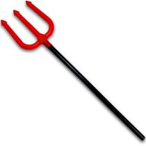 Fantasia Diabinha Garfo Tridente Adulto Halloween Carnaval
