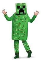 Fantasia Disfarce Creeper Deluxe Minecraft Verde GG 14-16 Fantasia Disfarce Creeper Deluxe Minecraft Verde GG 14-16