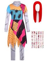 Fantasia DIYLN Kids Christmas Nightmare Girls 3-12 anos Fantasia DIYLN Kids Christmas Nightmare Girls 3-12 anos