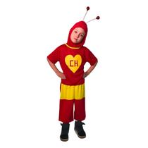 Fantasia do Chapolim Colorado Infantil Longo Luxo Fantasia do Chapolim Colorado Infantil Longo Luxo
