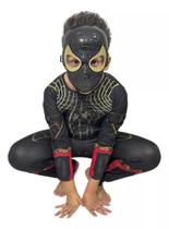 Fantasia Do Homem Aranha Filme Longa Com Mascara E Enchimento