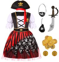 Fantasia Dormstop Kids Pirate Girls Deluxe 9-11 anos +9