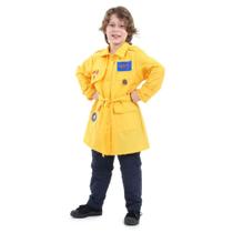 Fantasia DPA Amarelo Capim Infantil Luxo