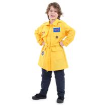 Fantasia DPA Amarelo Infantil Luxo - Detetives do Prédio Azul Fantasia DPA Amarelo Infantil Luxo - Detetives do Prédio Azul