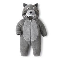Fantasia Eadrioss Baby Wolf para criança de Halloween 3M-3Y unissex Fantasia Eadrioss Baby Wolf para criança de Halloween 3M-3Y unissex