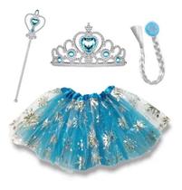 Fantasia Elsa Frozen Pricesa kit Festa