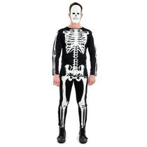 Fantasia Esqueleto Masculino Adulto - Halloween Fantasia Esqueleto Masculino Adulto - Halloween