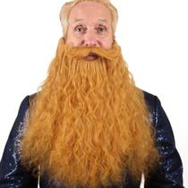 Fantasia Fake Beard FantaLook de 45 cm de comprimento para adultos de Halloween Fantasia Fake Beard FantaLook de 45 cm de comprimento para adultos de Halloween