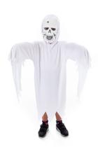 Fantasia Fantasma Infantil Halloween Dia Das Bruxa