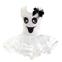 Fantasia Fantasma Vestido Halloween Infantil de Luxo Fantasia Fantasma Vestido Halloween Infantil de Luxo