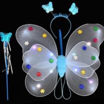 Fantasia Feminina Adulta Infantil Com Led Asas Varinha 30 Cm Fantasia Feminina Adulta Infantil Com Led Asas Varinha 30 Cm