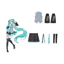 Fantasia Feminina De Cosplay De Anime Hatsune Miku, Uniforme Escolar De Neve, Vestido De Marinheiro,