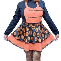 Fantasia Feminina Festa Halloween Avental Temático Adulto - Modelo Sortido Fantasia Feminina Festa Halloween Avental Temático Adulto - Modelo Sortido