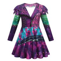 Fantasia feminina WYYXYB Mal Dress Halloween Cosplay 9-10 Y