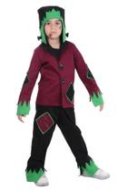 Fantasia Frankenstein - 2 peças - HALLOWEEN - QUIMERA KIDS Fantasia Frankenstein - 2 peças - HALLOWEEN - QUIMERA KIDS