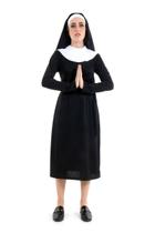 Fantasia Freira Religiosa Adulto - Carnaval Fantasia Freira Religiosa Adulto - Carnaval