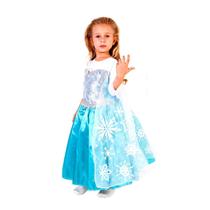 Fantasia Frozen - Princesa Elsa - Premium - Infantil Fantasia Frozen - Princesa Elsa - Premium - Infantil
