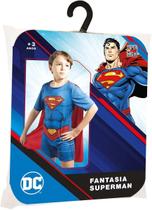 Fantasia g superman - 9 a 12 anos - novabrink