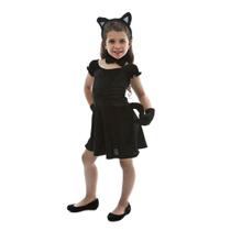 Fantasia Gatinha Infantil Feminino - Jade Fashion